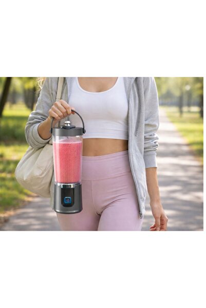 verk group BLENDER PORTABIL CU RECIPIENT USB, MIXER PENTRU SMOOTHIE ȘI COCKTA...