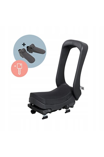 Urban Iki Scaun junior pentru portbagaj, negru/negru, cu blocare cu cheie