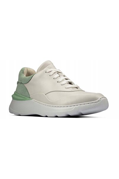 CLARKS Pantofi joși de damă - SprintLiteLace - mărimea 35.5 - Alb, Piele