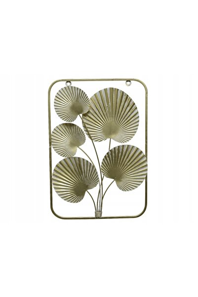 NO BRAND Decor de perete cu flori metalice