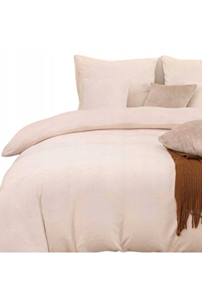 NO BRAND Lenjerie de pat 220x200, din fleece polar plușat, gros, călduros, cu...