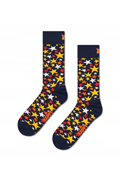 NO BRAND Șosete Happy Socks Set cadou Cluster (1 pereche) - bleumarin / stele...