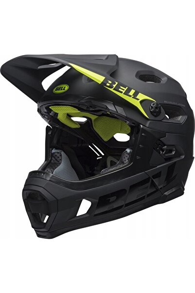 Bell Cască de bicicletă integrală Super Dh Mips Spherical Negru Mat Lucios - L