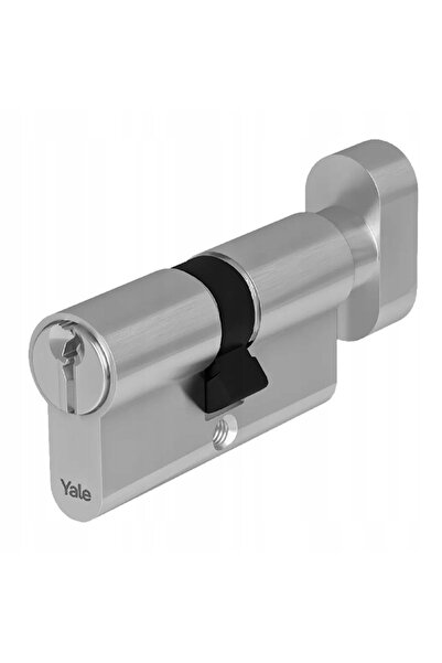 Yale Butuc cu cheie pentru broască de ușă 70G/55 nichel, Assa Abloy