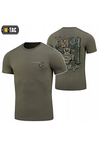 NO BRAND Tricou din bumbac M-Tac My EDC - Ranger Green, mărimea L