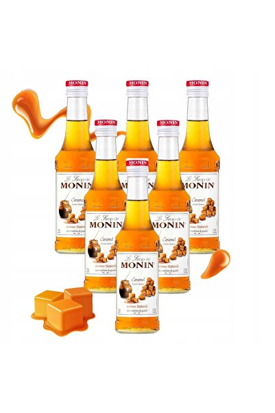 NO BRAND Set de siropuri pentru cafea MONIN CARAMEL - caramel 6x250 ml