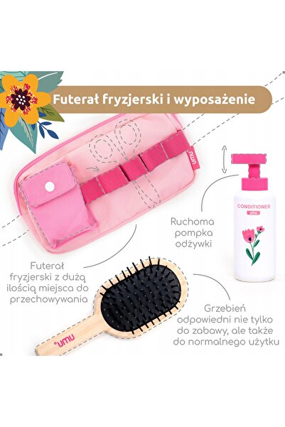 NO BRAND SET DE COAFURĂ PENTRU COPII, STILIZARE A PĂRULUI, JUCĂRIE, SET DE 17...