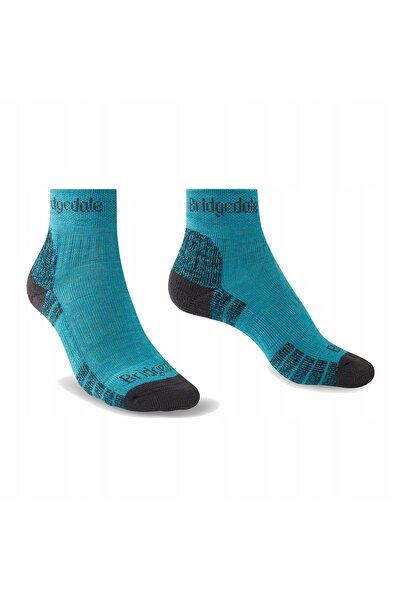 NO BRAND Șosete de damă Bridgedale Hike LW Performance Ankle - turcoaz 38-40