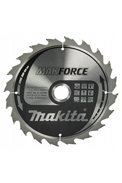 Makita Disc pentru tăiere lemn 235x30mm 20Z Makforce B-32269