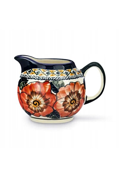 NO BRAND Cană de lapte Boleslawiec 250 ml - dek. 124 ART.
