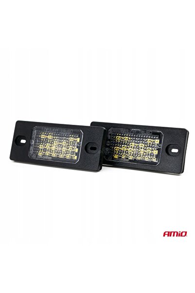 AMIO 2x Lampă LED pentru iluminare plăcuță de înmatriculare pentru PORSCHE VA...