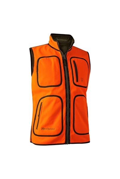 NO BRAND DEERHUNTER GAMEKEEPER 4525 VESTĂ REVERSIBILĂ - PORTOCALIE - 4XL