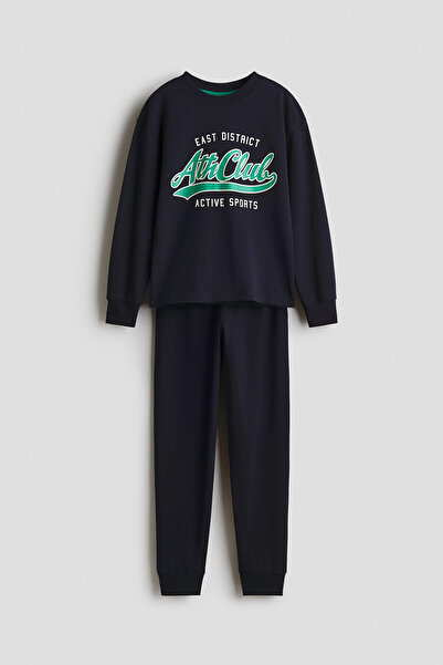 H&M Pamuklu Pijama Takımı