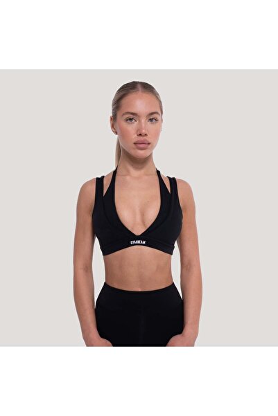GymBeam Sutien sport Flow Negru XS