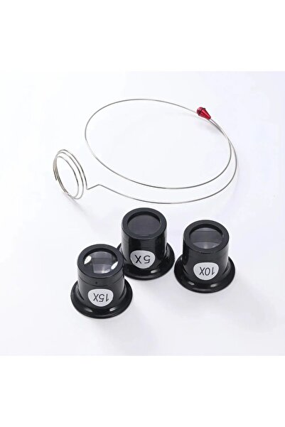 Choice Black 4Pcs Eye Loupe Magnifier, Watch Repair Jewelry Magnifying Tool, ...