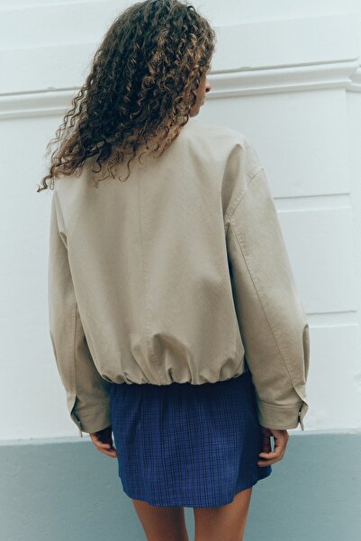 Pull & Bear Oversize dik yaka ceket