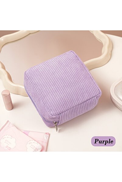 Choice PURPLE 2026 Sanitary Napkin Storage Bag Made of Thick Plush Fabric, a ...