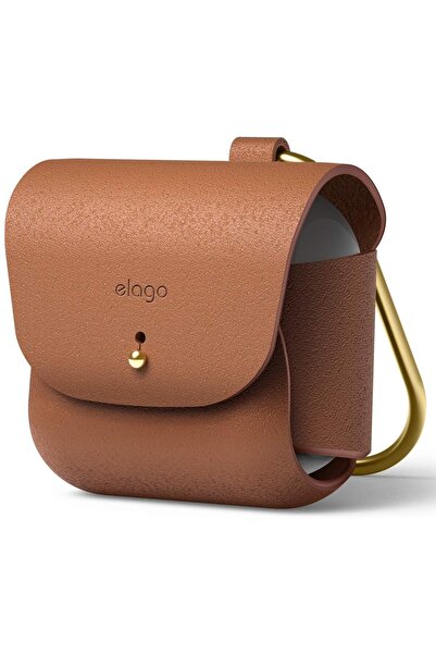 Elago Leather Case - Δερμάτινη Θήκη για AirPods 3rd Gen - Brown