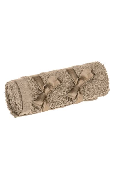Zâna Casei Taupe Cotton Towel 50x30cm