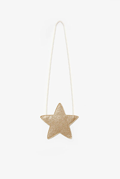 NOBLEKIDS Le Mabelle Girl's Glitter Star Bag Gold