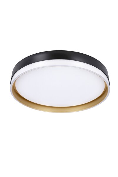 NO BRAND Lampă de tavan rotundă Candellux 38 x 38 cm, albă, neagră, galbenă