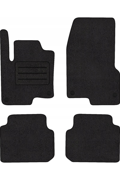 NO BRAND Covorașe auto din catifea ECOLUX pentru SMART FORFOUR I (2004 - 2006...