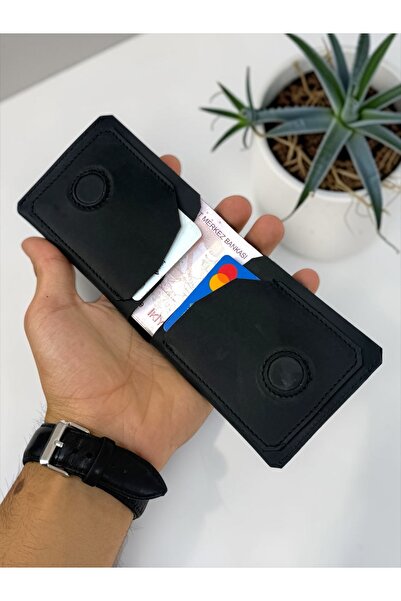 BeeBlack %100 Hakiki Deri CLARK Model Erkek Cüzdan - Mıknatıslı Şık Minimalis...
