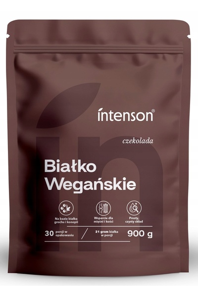 NO BRAND INTENSON Supliment Nutrițional Proteic Proteine Vegane Ciocolată (90...