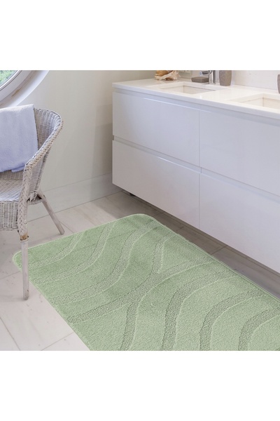 NO BRAND Covoraș de baie cu decupaj, Set Simfonie Migdală, 50 cm x 80 cm și 40