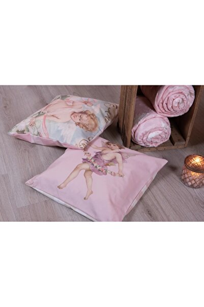 NO BRAND Față de pernă cu carouri Angel 45 cm x 45 cm