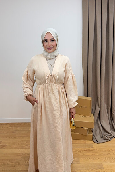 salisburys Molly Nelly Women's Cotton Long Muslin Dress