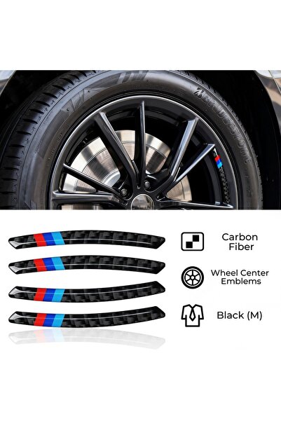 Choice Wheel Sticker Universal For BMW E46 E90 F30 F10 X5 X3 Series 1 Series ...