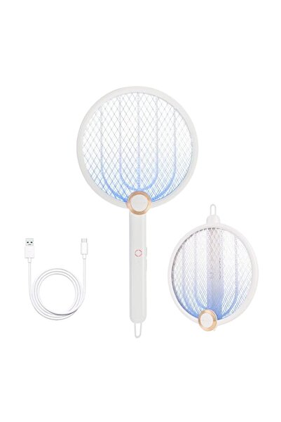 Generic Brand Rechargeable Electric Fly Swatter and 3000V Bug Zapper Racket f...