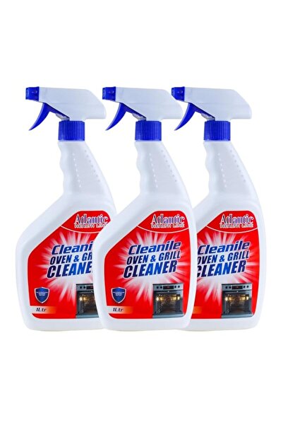 Generic Brand Atlantic Oven Cleaner 1 Litre (Pack of 3) Heavy Duty Degreaser ...