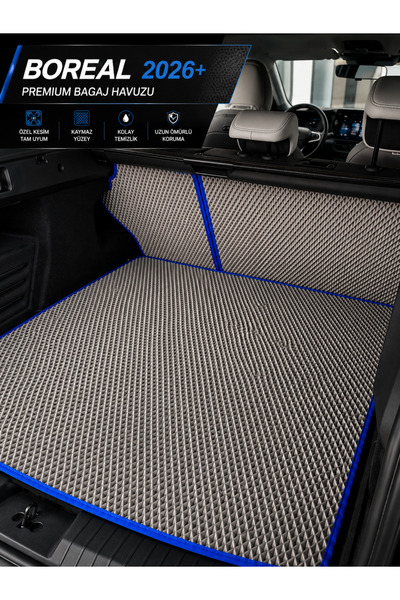 NEW DECO Renault Boreal 2026+ Uyumlu EVA Bagaj Havuzu – Araca Özel Birebir Ka...