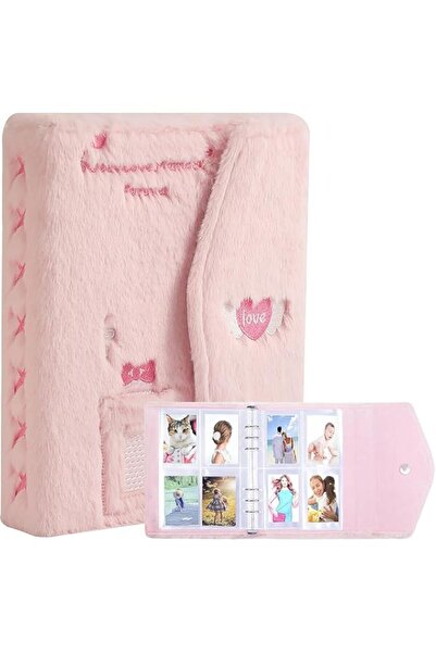 Generic Brand A5 Binder Kpop Plush Photocard Album with 20 Pcs Inner 3 Inch P...