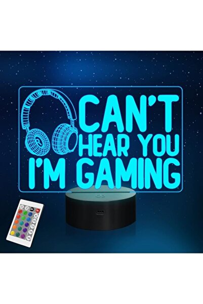 Generic Brand Bukela Gaming Night Light, Headset Graphic Video Games Gamer Gi...