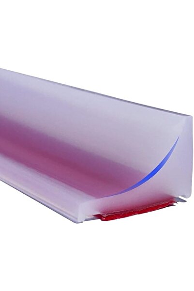 Generic 100CM Silicone Water Retaining Strip, Collapsible Shower Threshold Wa...