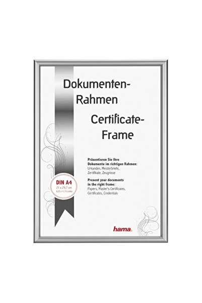 Generic Brand Hama Detroit Picture Frame 21 x 29.7 cm (Aluminium Frame, Photo...