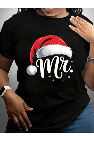 kai22 Mr And Mrs Claus Couples Matching Cruise Vacation Trip Black Graphic T ...