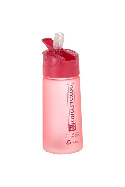 Generic Royalford Rf7579Pn 500Ml Water Bottle - REUSable Wide Mouth With Hang...