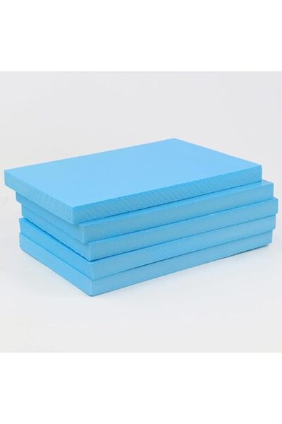 Generic Brand Joyzzz Foam Board, 5 PCS Blue Rectangular Carving Blocks for DI...