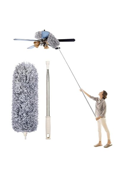 Generic AMERTEER Microfiber Feather Duster with Extendable Pole with Extra Lo...
