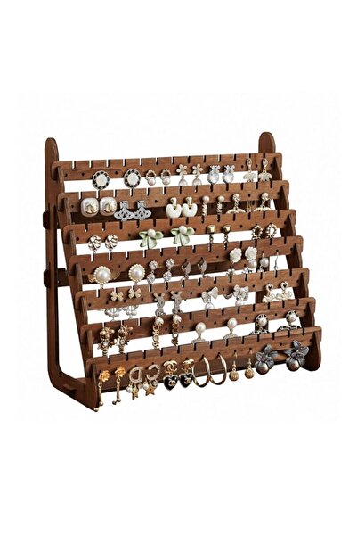 Generic U-HOOME Earring Organizer, 7 Layer Earring Holder Organizer with Neck...