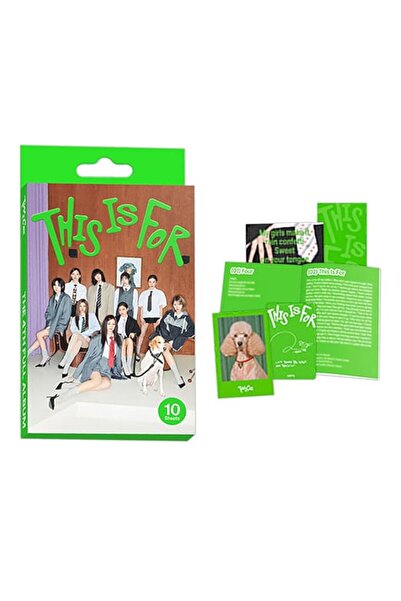 Generic Brand TWICE - The 4th Full Album [THIS IS FOR] (POLAROID Ver. / FOR V...