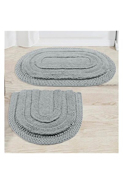 Generic Brand Bera Reversible Cotton Bathmat Set 45x75cm + 45x50cm, Bath Mat ...