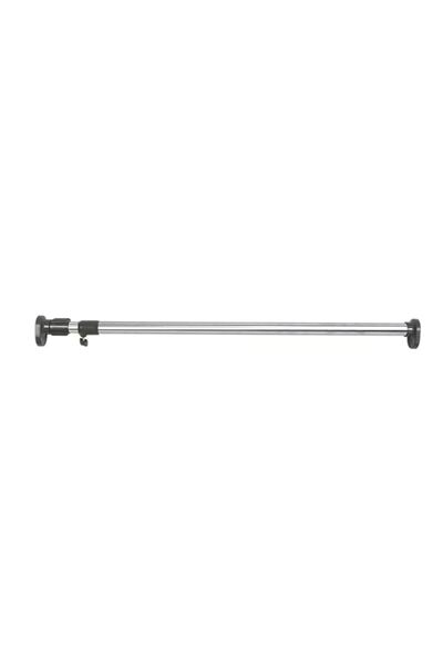Generic Premium Stainless Steel Bath Curtain Rod - 40x60cm Gray Adjustable Te...