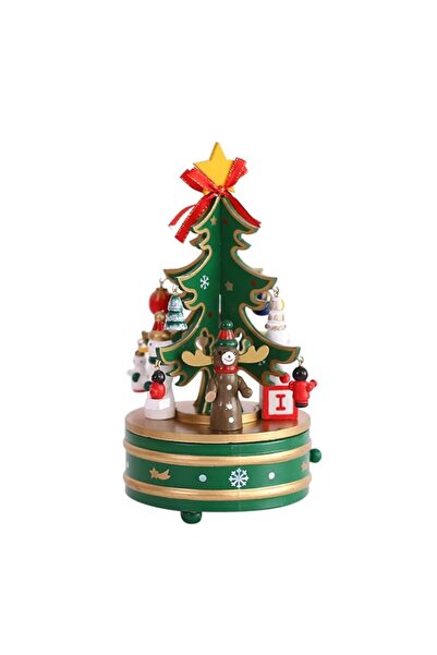 Generic Brand NAVESO Christmas Music Box, Wooden Music Box for Christmas Tree...