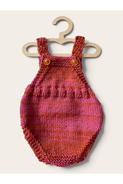 The Cloudish Shop Baby Hand-Knitted Jumpsuit Photo Shoot Outfit 6 Months Dark...