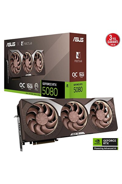 ASUS RTX5080-O16G-NOCTUA RTX5080 16GB GDDR7 256Bit 3xDP/2xHDMI